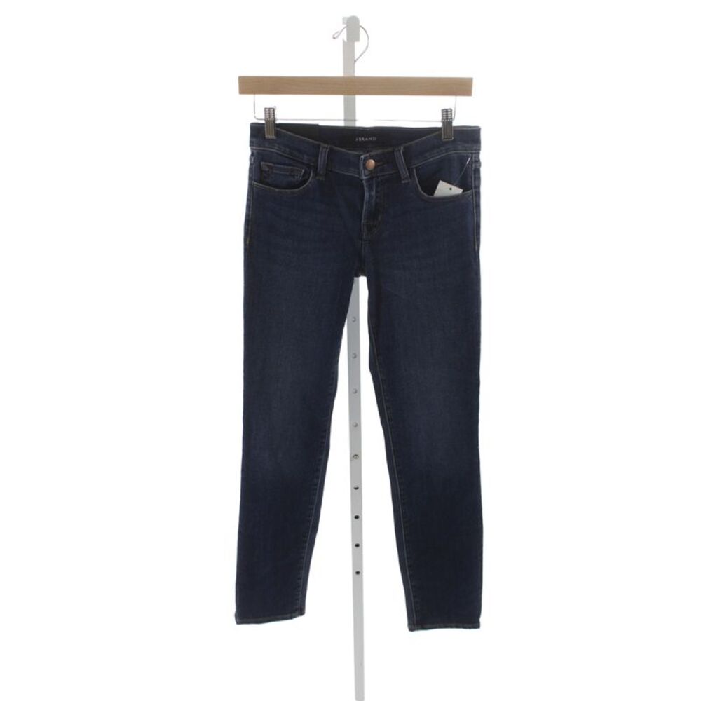 J Brand Womens Skinny Blue Mid-Rise Viscose Jeans Size 26